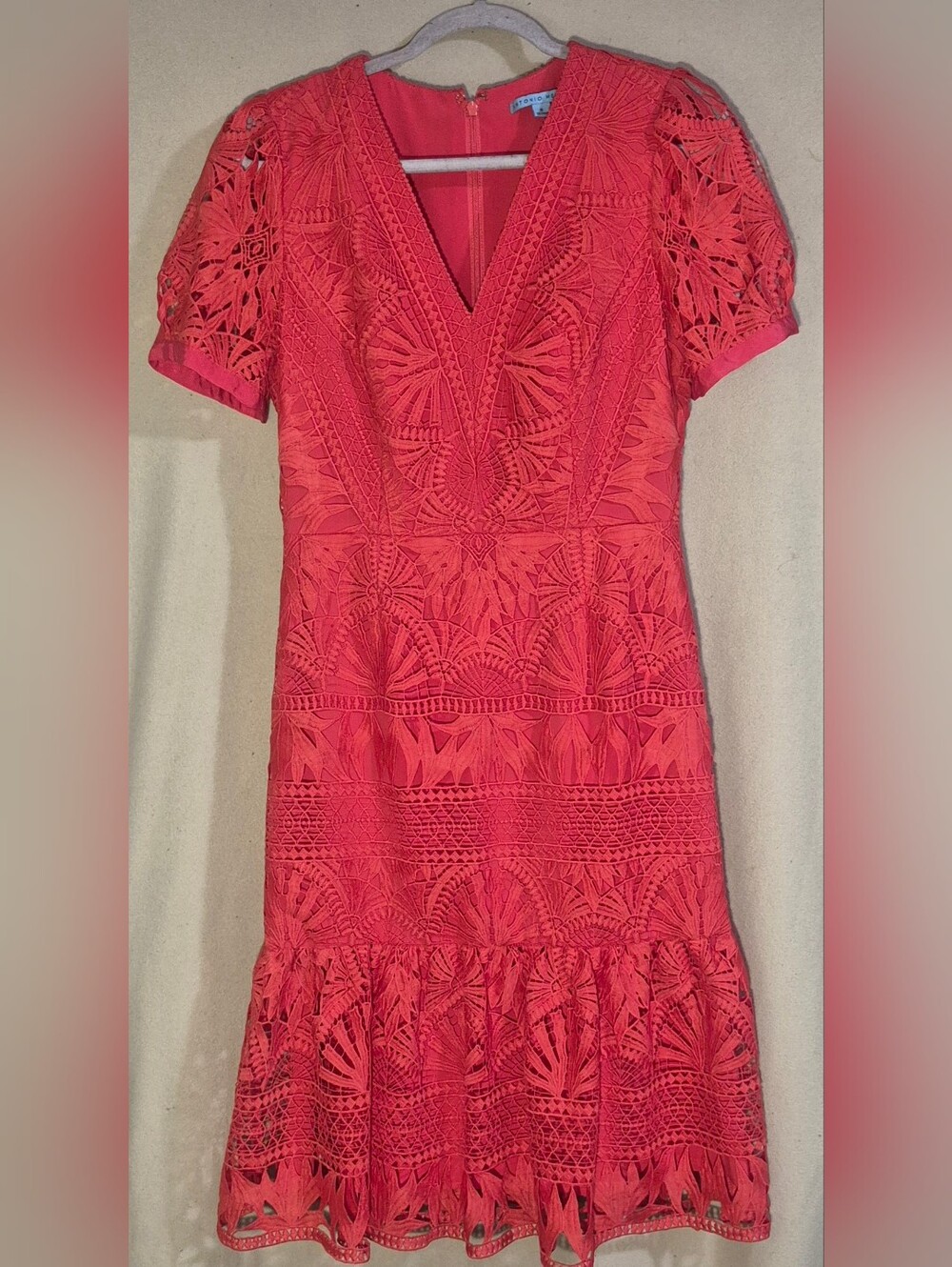 Antonio Melani Lace Midi Dress